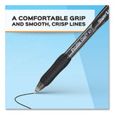 Paper Mate® Profile Gel Pen, Retractable, Fine 0.5 Mm, Black Ink, Translucent Black Barrel, 36-pack freeshipping - TVN Wholesale 