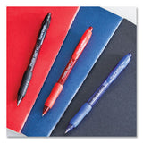 Paper Mate® Profile Gel Pen, Retractable, Fine 0.5 Mm, Blue Ink, Translucent Blue Barrel, Dozen freeshipping - TVN Wholesale 