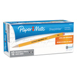 Paper Mate® Sharpwriter Mechanical Pencil, 0.7 Mm, Hb (#2.5), Black Lead, Classic Yellow Barrel, Dozen freeshipping - TVN Wholesale 