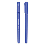 Paper Mate® Write Bros. Ballpoint Pen, Stick, Medium 1 Mm, Blue Ink, Blue Barrel, Dozen freeshipping - TVN Wholesale 