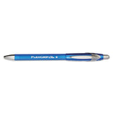 Paper Mate® Flexgrip Elite Ballpoint Pen, Retractable, Medium 1 Mm, Blue Ink, Blue Barrel, Dozen freeshipping - TVN Wholesale 