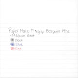 Paper Mate® Flexgrip Ultra Ballpoint Pen, Stick, Medium 1 Mm, Blue Ink, Blue Barrel, Dozen freeshipping - TVN Wholesale 