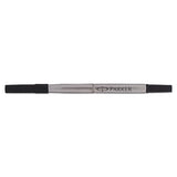 Parker® Refill For Parker Roller Ball Pens, Medium Conical Tip, Black Ink freeshipping - TVN Wholesale 