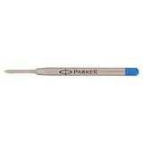 Parker® Refill For Parker Ballpoint Pens, Fine Conical Tip, Blue Ink freeshipping - TVN Wholesale 