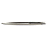 Parker® Jotter Ballpoint Pen, Retractable, Fine 0.5 Mm, Blue Ink, Stainless Steel Barrel freeshipping - TVN Wholesale 