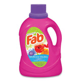 Fab® Laundry Detergent Liquid, Wildflower Medley (flower Showers), 40 Loads, 60 Oz Bottle, 6-carton freeshipping - TVN Wholesale 
