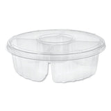 Dip Cup Platter, 4-compartment, 64 Oz, 10