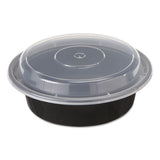 Pactiv Evergreen Versatainers, 28 Oz, 7.25 X 5 X 1.5, Black Base-clear Lid, 150-carton freeshipping - TVN Wholesale 