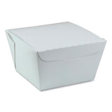 Pactiv Evergreen Earthchoice Onebox Paper Box, 37 Oz, 4.5 X 4.5 X 2.5, White, 312-carton freeshipping - TVN Wholesale 