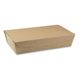 Pactiv Evergreen Earthchoice Onebox Paper Box, 55 Oz, 9 X 4.85 X 2, Kraft, 100-carton freeshipping - TVN Wholesale 