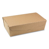 Pactiv Evergreen Earthchoice Onebox Paper Box, 77 Oz, 9 X 4.85 X 2.7, Kraft, 162-carton freeshipping - TVN Wholesale 