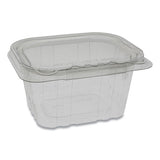 Earthchoice Tamper Evident Deli Container, 8 Oz, 5.38 X 4.5 X 1.5, Clear, 320-carton