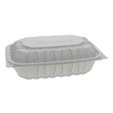 Pactiv Evergreen Vented Microwavable Hinged-lid Takeout Container, 2-compartment, 9 X 6 X 3.1, White, 170-carton freeshipping - TVN Wholesale 