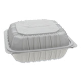 Vented Microwavable Hinged-lid Takeout Container, 9 X 6 X 2.75, White, 170-carton