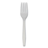 Meadoware Polystyrene Cutlery, Soup Spoon, Medium Heavy Weight, Black, 1,000-carton