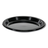 Pactiv Evergreen Prairieware Ops Dinnerware, Plate, 8.88" Dia, Black, 400-carton freeshipping - TVN Wholesale 