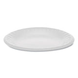 Pactiv Evergreen Unlaminated Foam Dinnerware, Plate, 6" Dia, White, 1,000-carton freeshipping - TVN Wholesale 