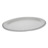 Pactiv Evergreen Unlaminated Foam Dinnerware, Platter, Oval, 11.5 X 8.5, White, 500-carton freeshipping - TVN Wholesale 