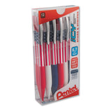 Pentel® Icy Mechanical Pencil, 0.7 Mm, Hb (#2.5), Black Lead, Blue-red-white Barrel, Dozen freeshipping - TVN Wholesale 