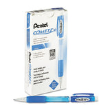 Pentel® Cometz Mechanical Pencil, 0.9 Mm, Hb (#2.5), Black Lead, Blue Barrel, Dozen freeshipping - TVN Wholesale 