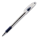 Pentel® R.s.v.p. Ballpoint Pen, Stick, Fine 0.7 Mm, Blue Ink, Clear-blue Barrel, Dozen freeshipping - TVN Wholesale 