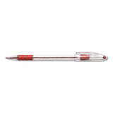 Pentel® R.s.v.p. Ballpoint Pen, Stick, Medium 1 Mm, Red Ink, Clear-red Barrel, Dozen freeshipping - TVN Wholesale 