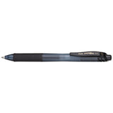Pentel® Energel-x Gel Pen, Retractable, Medium 0.7 Mm, Black Ink, Black Barrel, Dozen freeshipping - TVN Wholesale 