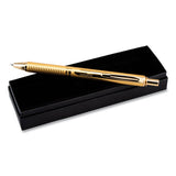 Pentel® Energel Alloy Gel Pen, Retractable, Medium 0.7 Mm, Black Ink, Gold Barrel freeshipping - TVN Wholesale 