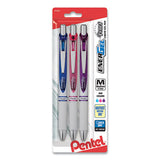 Pentel® Energel Pearl Gel Pen, Retractable, Medium 0.7 Mm, Assorted Ink And Barrel, 3-pack freeshipping - TVN Wholesale 