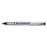 Pentel® Energel Nv Gel Pen, Stick, Fine 0.5 Mm Needle Tip, Black Ink, Gray Barrel, Dozen freeshipping - TVN Wholesale 