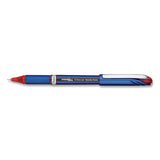 Pentel® Energel Nv Gel Pen, Stick, Fine 0.5 Mm Needle Tip, Red Ink, Red Barrel, Dozen freeshipping - TVN Wholesale 