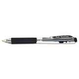 Pentel® Wow! Gel Pen, Retractable, Medium 0.7 Mm, Black Ink, Clear-black Barrel, Dozen freeshipping - TVN Wholesale 