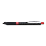 Pentel® Oh! Gel Pen, Retractable, Medium 0.7 Mm, Red Ink, Black Barrel, Dozen freeshipping - TVN Wholesale 