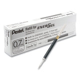 Pentel® Refill For Pentel Energel Retractable Liquid Gel Pens, Bold Conical Tip, Black Ink freeshipping - TVN Wholesale 