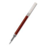 Refill For Pentel Energel Retractable Liquid Gel Pens, Fine Needle Tip, Red Ink