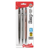 Pentel® Sharp Mechanical Pencil, 0.5 Mm, Hb (#2.5), Black Lead, Black Barrel, 2-pack freeshipping - TVN Wholesale 