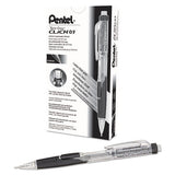 Pentel® Twist-erase Click Mechanical Pencil, 0.9 Mm, Hb (#2.5), Black Lead, Black Barrel freeshipping - TVN Wholesale 