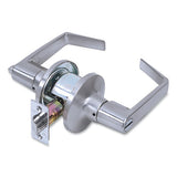 Tell® Light Duty Commercial Privacy Lever Lockset, Satin Chrome Finish freeshipping - TVN Wholesale 