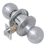 Tell® Light Duty Commercial Passage Knob Lockset, Stainless Steel Finish freeshipping - TVN Wholesale 