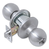 Tell® Light Duty Commercial Privacy Knob Lockset, Stainless Steel Finish freeshipping - TVN Wholesale 