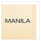 Pendaflex® Manila Laminated Spine Shelf File Folders, Straight Tab, Letter Size, 100-box freeshipping - TVN Wholesale 