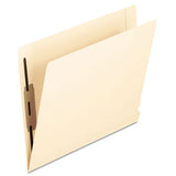 Pendaflex® Manila Laminated End Tab Folders With One Fastener, Straight Tab, Letter Size, 11 Pt. Manila, 50-box freeshipping - TVN Wholesale 