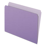 Pendaflex® Colored File Folders, 1-3-cut Tabs, Letter Size, Navy Blue-light Blue, 100-box freeshipping - TVN Wholesale 
