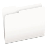 Pendaflex® Colored File Folders, 1-3-cut Tabs, Letter Size, White, 100-box freeshipping - TVN Wholesale 