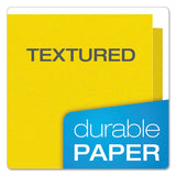 Pendaflex® Colored File Folders, 1-3-cut Tabs, Letter Size, Yellow-light Yellow, 100-box freeshipping - TVN Wholesale 