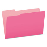 Pendaflex® Colored File Folders, 1-3-cut Tabs, Legal Size, Pink-light Pink, 100-box freeshipping - TVN Wholesale 