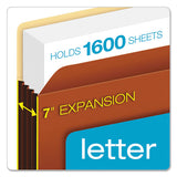 Pendaflex® Heavy-duty File Pockets, 7" Expansion, Letter Size, Redrope, 5-box freeshipping - TVN Wholesale 