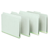 Pendaflex® Pressboard Expanding File Folders, 1-3-cut Tabs, Letter Size, Green, 25-box freeshipping - TVN Wholesale 