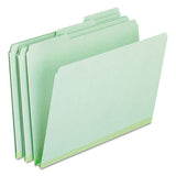 Pendaflex® Pressboard Expanding File Folders, 1-3-cut Tabs, Letter Size, Green, 25-box freeshipping - TVN Wholesale 