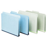 Pendaflex® Pressboard Expanding File Folders, 1-3-cut Tabs, Legal Size, Green, 25-box freeshipping - TVN Wholesale 